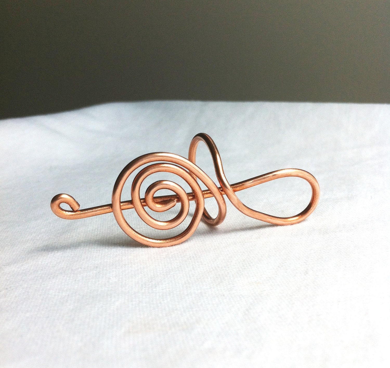 NOTHIN' BUT TREBLE - Forged Copper Ring