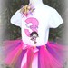 Dora the Explorer Birthday Outfit includes shirt, Tutu and Bow to match