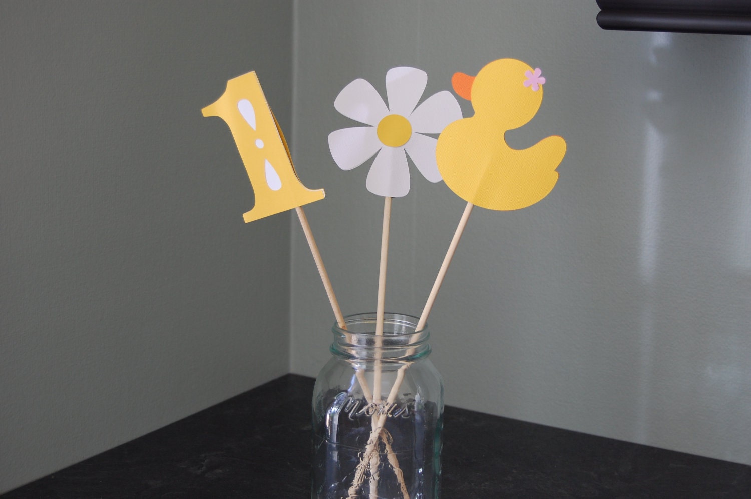 Rubber Duck Centerpieces, Rubber Duckie, Daisy, 9 Pcs Il_570xn