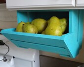 The ORIGINAL caBINet cabNEAT  CUSTOMIZED Tiffany Blue Fruit Bin Crate Basket Utility Room Closet Pantry Baby  Office Room Storage Organizer