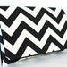Chevron Clutch LIMITED EDITION Black and White ZigZag