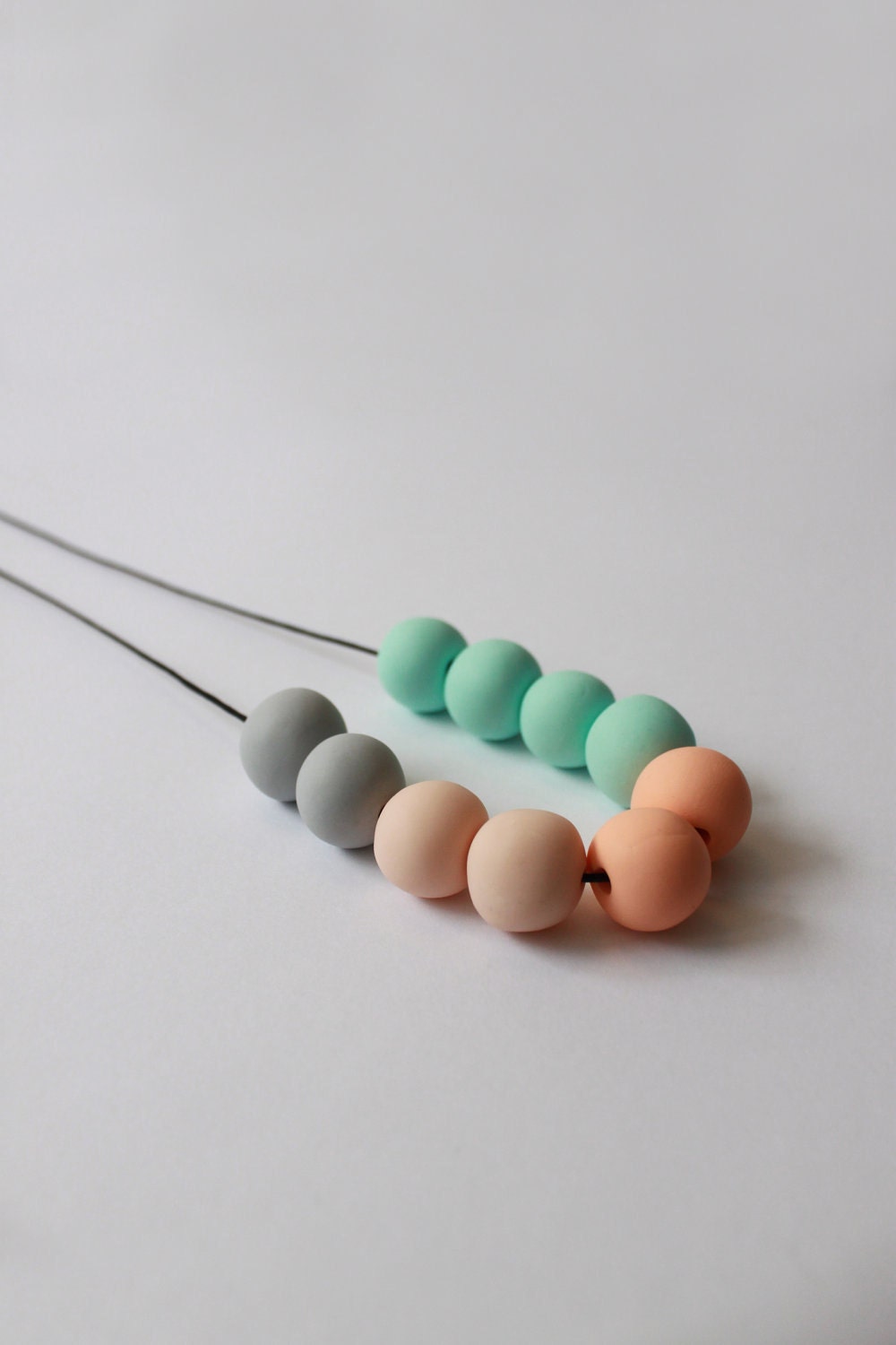 Pastel mint necklace