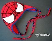 Fun spider hat-newborn to adult-made to order