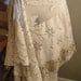 Lace Convertible Skirt Dress Vintage Linens Repurposed Upcycled Asymetrical Hem Hippie Boho Up to 36" Waist