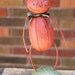 Halloween Pumpkin Folk Art Jack-O-Lantern Decoration