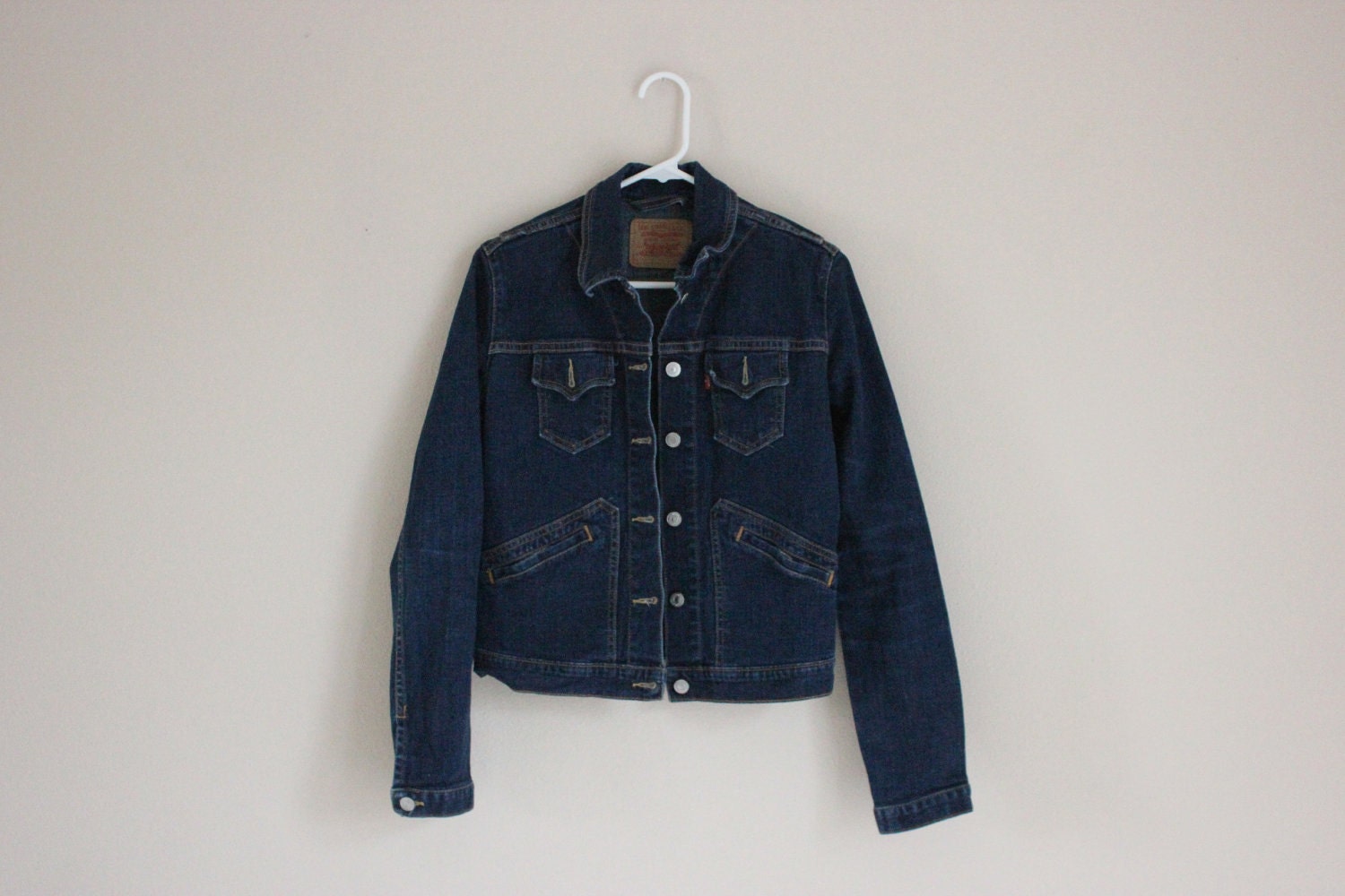 Levis, Dark Wash, Jean Jacket