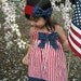 Halter Patriotic 4th of July Girl Dress