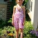 Bella's Ruffle Fabric Romper PDF Pattern size 18 months to size 6