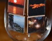 Scenic Italy Magnetic Wine Charm Set