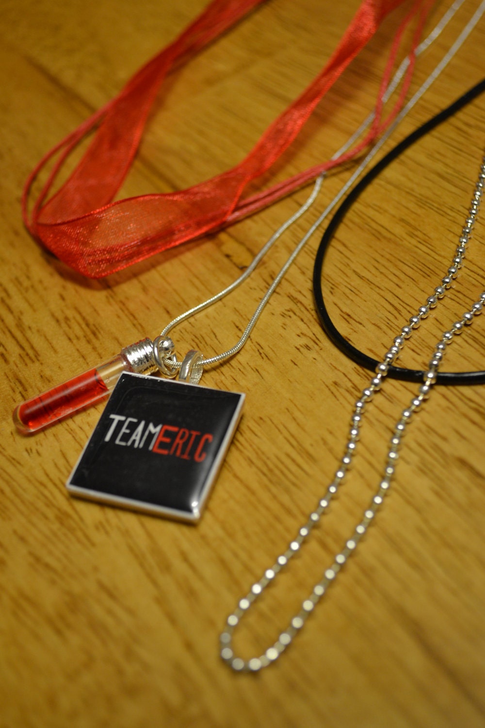 True Blood Glass Vial Pendant