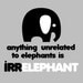 Printable Irrelephant Elephant Print - 8x10