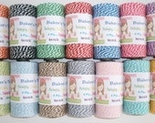 Baker's Twine....PICK Your COLOR.....240 Yards......Packaging, Scrapbooking, Gift Wrapping, Embellishing Wedding / Favor Bags
