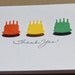 Thank You Cards- Birthday Party, Customize in any color(s)