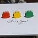 Thank You Cards- Birthday Party, Customize in any color(s)