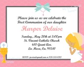 First Communion Invitation with a FREE Thank You card Il_170x135