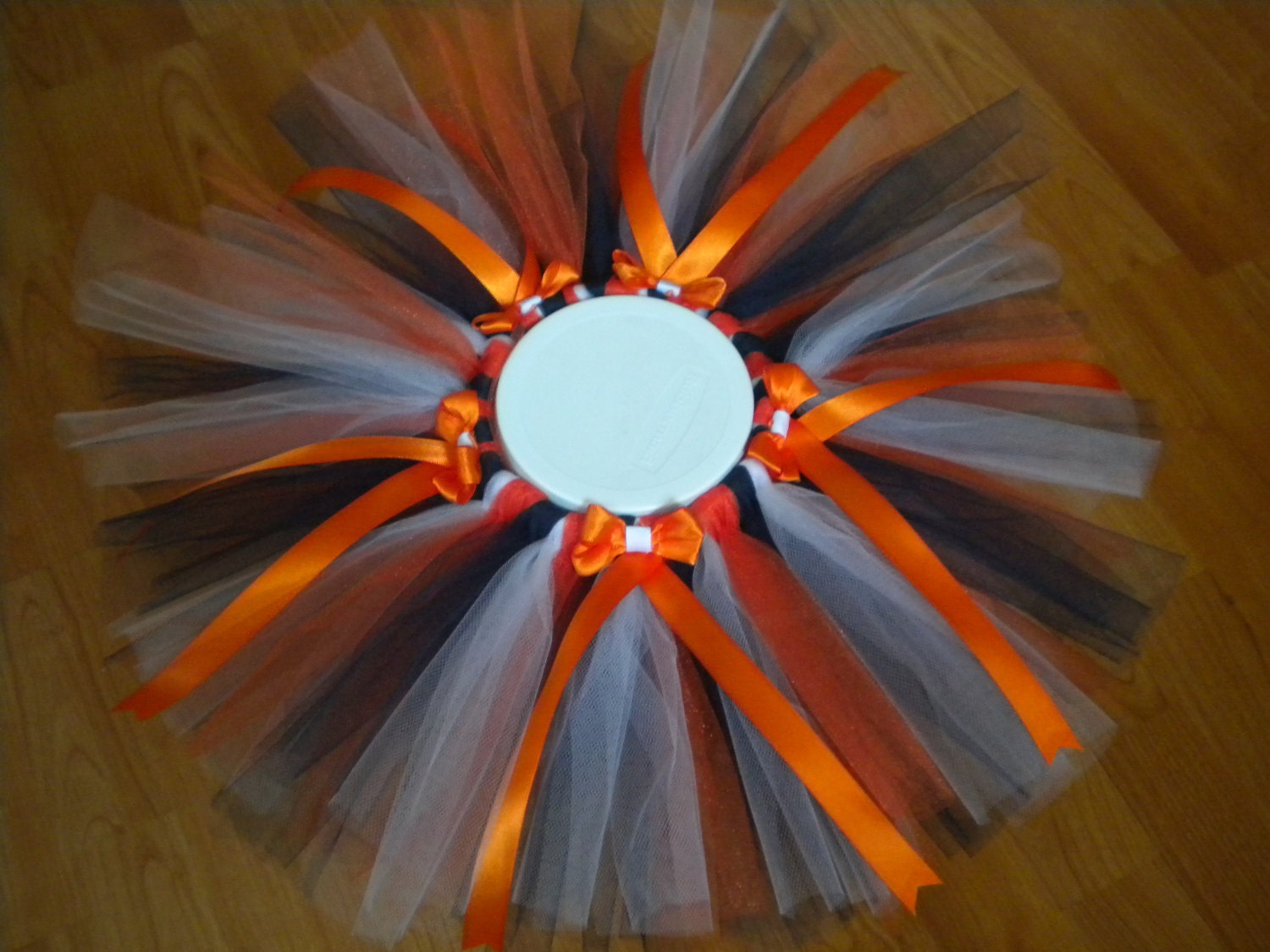 Custom Sports Tutu Orange and Blue Chicago Bears/Fighting Illini/Denver Broncos can do most team colors babies, toddlers, girls