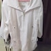 Vintage White Richards & Jones Zip Front 5 Pocket Windbreaker Jacket Medium Only 9 USD
