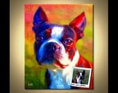 Custom Dog Portrait - From Your Photos