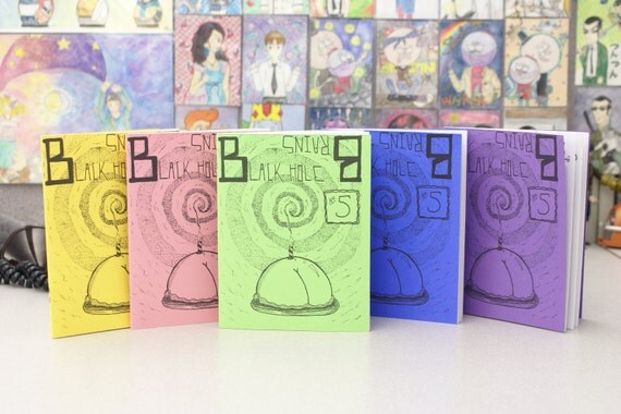 BLACK HOLE BRAINS issue 5 comic/perzine