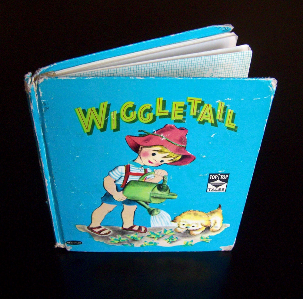 Vintage Children's Book - Wiggletail - 1960s - MoonkittensTimeline