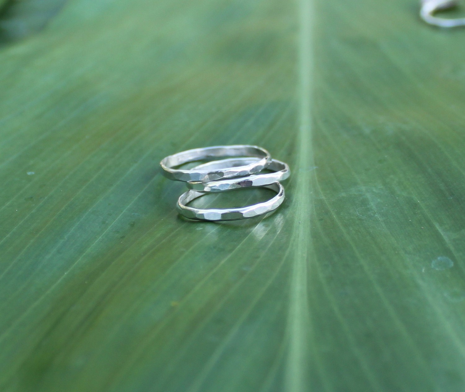 Stackable Rings in Silver