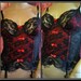 abc480 vintage  corset...