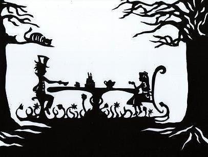 Mad Hatter Silhouette