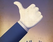 Facebook Propaganda Victory Poster
