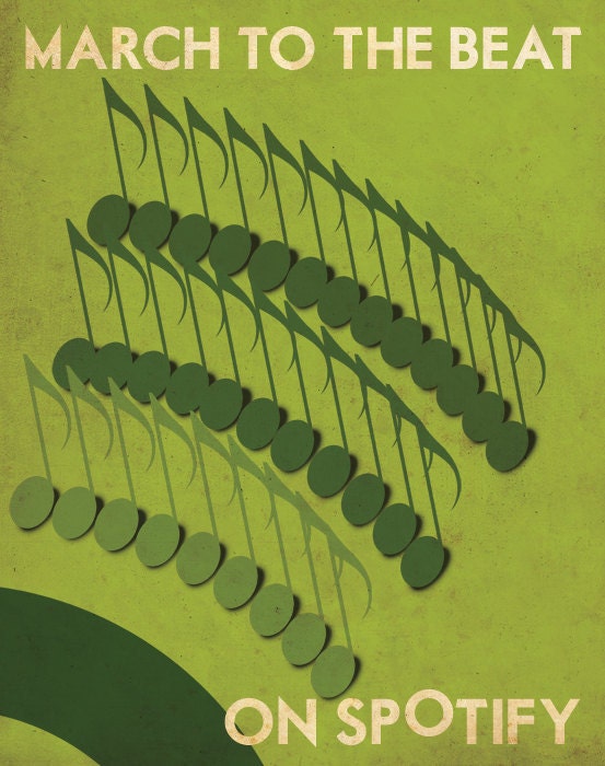 Spotify Propaganda Poster