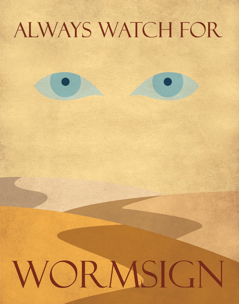 Dune Wormsign Propaganda Poster
