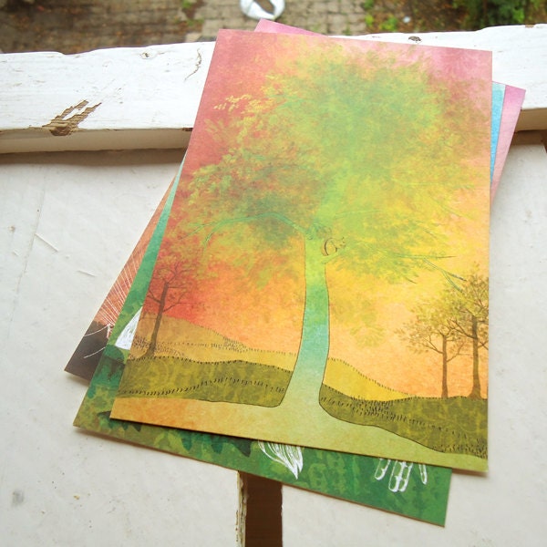 Postcard Tree