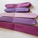 5 Tissue Paper Poms  in Purple Party