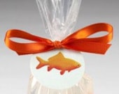Wonderful toy goldfish in a bag glycerin soap - shopfunsoap