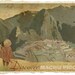 Vintage Travel Poster, Original Artwork, (Machu Picchu)