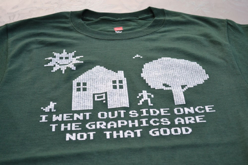 Geekery T shirt for men women teen youth ladies video game addict geek shirt 8bit video game gamer tshirt funny cool gift tee dad son father