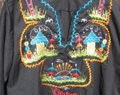 Clearance-Vintage Embroidered Nicaragua Tunic