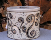 Large Rustic Metal Luminary -White Wedding Boho