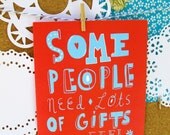 All I need is You card