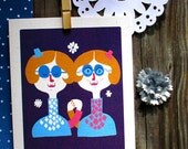 SOLD OUTGemini Greeting Card