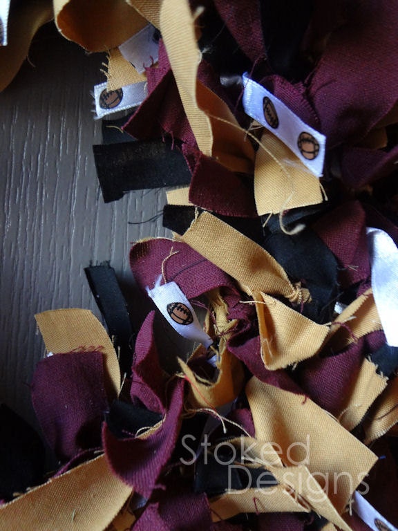 Florida State Seminoles Football Rag Wreath