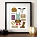 Gaming poster print Tomb Raider A3