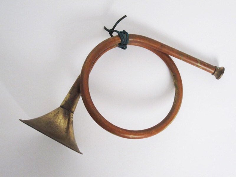 Vintage Brass Horn
