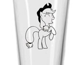 My Little Pony: Friendship is Magic brony glass - Apple Jack