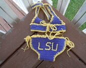 Child Crochet Bikini Swimsuit