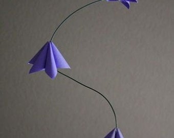 Purple Flower Mobile