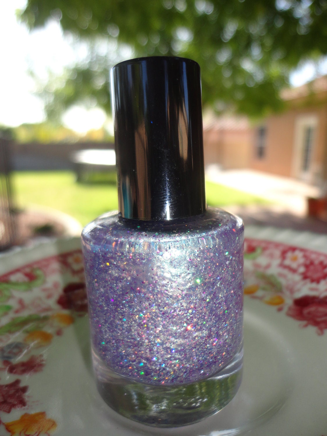 NEW Purplicious: Custom-Blended Nail Polish Glitter Nail Polish