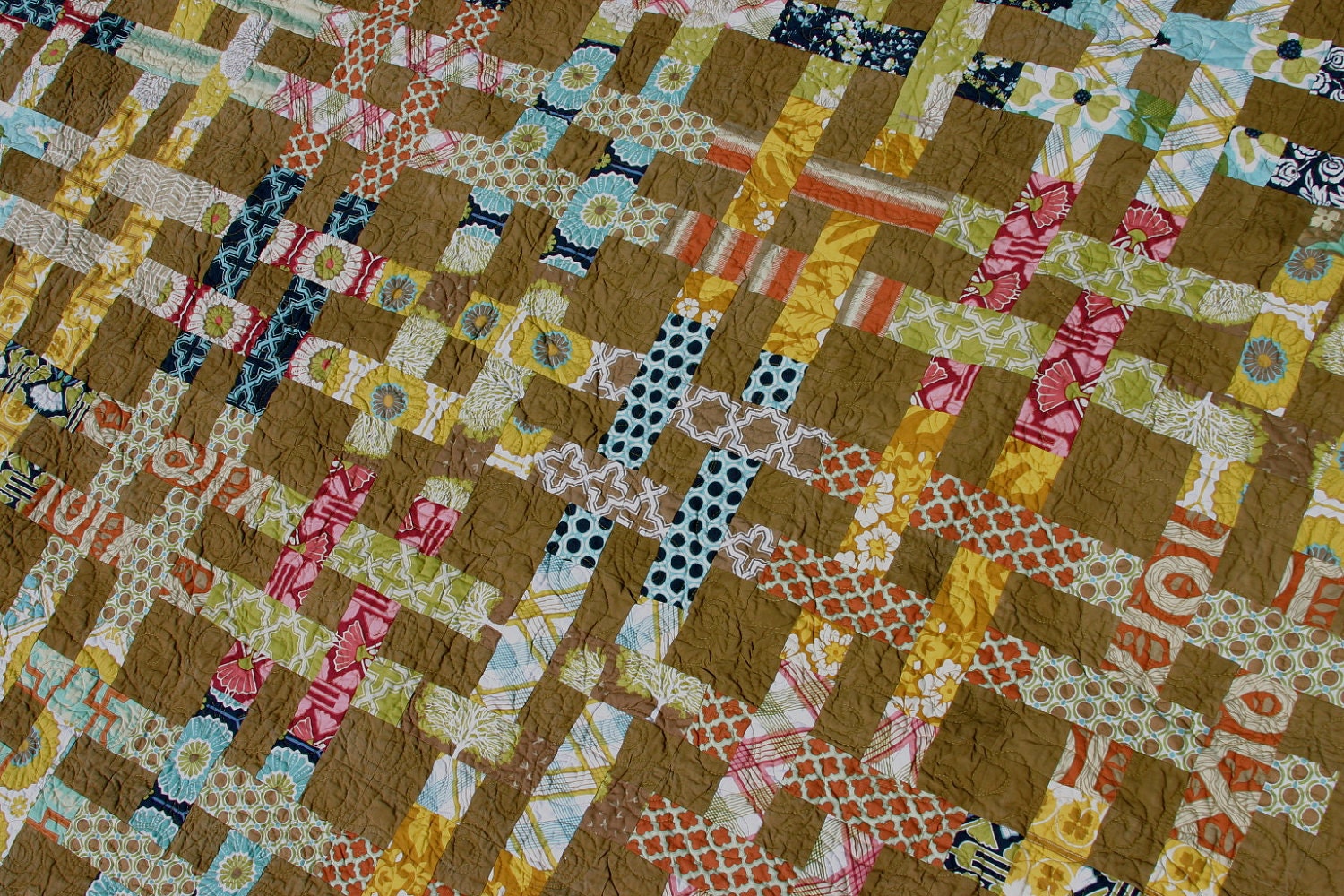 Modern Meadow Weave Quilt