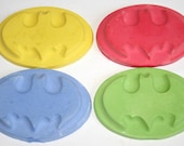Bat Logo Superhero Sidewalk Chalk - Set of 4