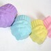 Cupcake Sidewalk Chalk - Set of 4