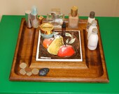 Vintage 1960s Serving Tray - Very Versatile for Vanity, Office, etc.